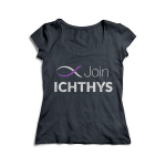 Dark t-shirt for her