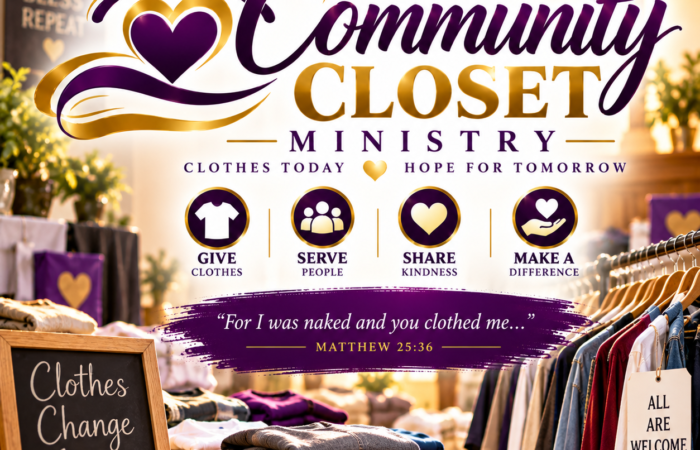 MESSIAH COMMUNITY CLOSET