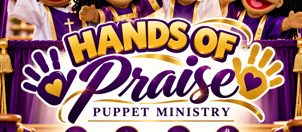 HANDS OF PRAISE PUPPET