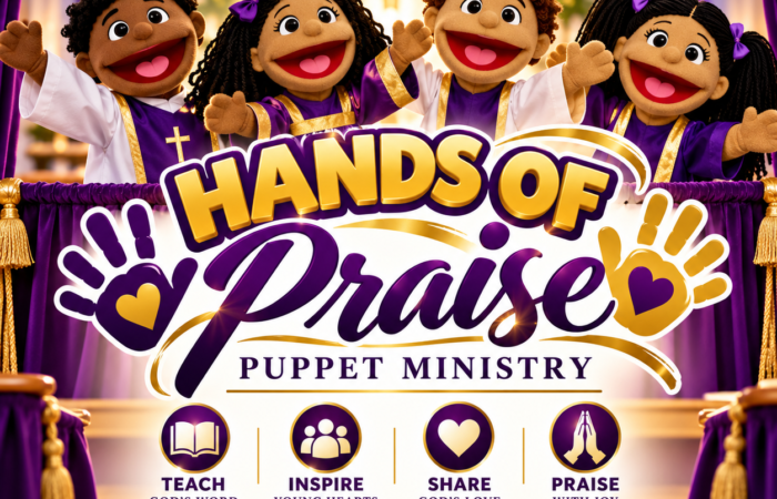 HANDS OF PRAISE PUPPET